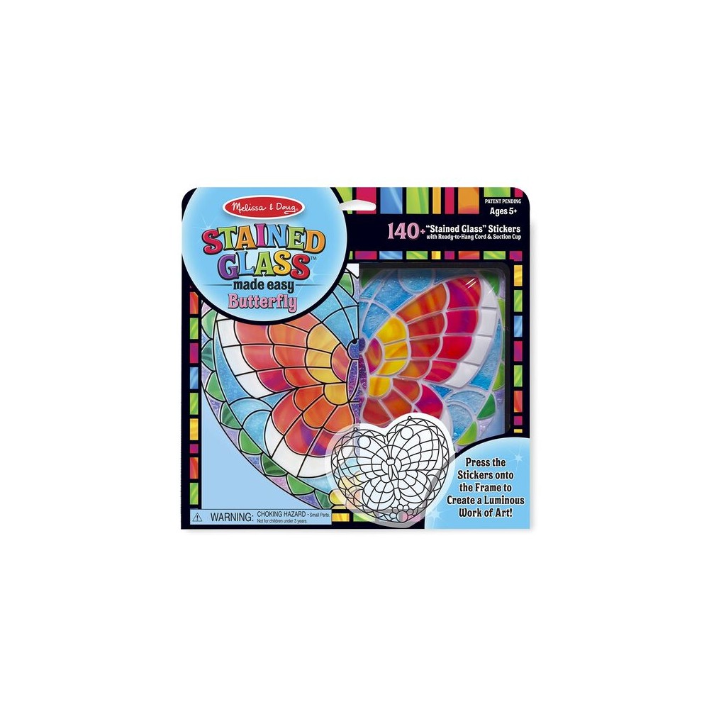 Witraż Mozaika DIY Motyl - Melissa and Doug