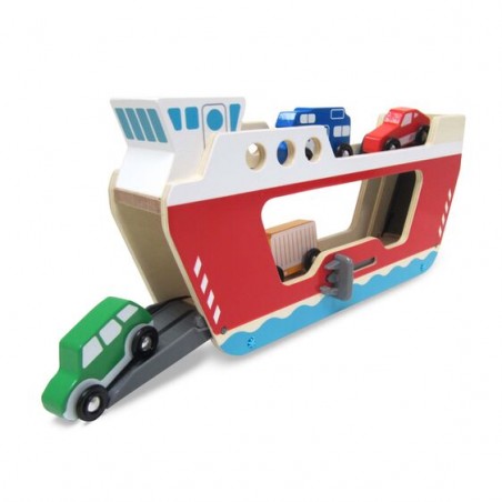 Drewniany Prom z Autkami Ferryboat - Melissa & Doug