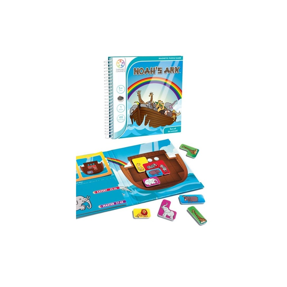Gra planszowa Arka Noego 5+ Magnetyczna - SmartGames