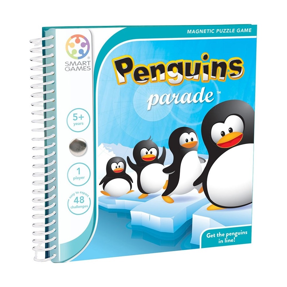 Gra Podróżna Penguins Parade 5+ Magnetyczna - SmartGames