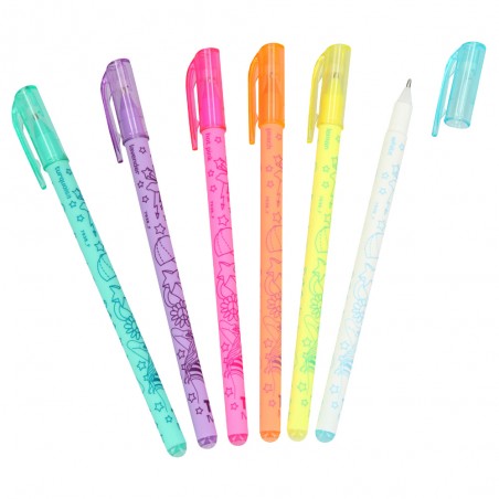 Żelowe Neonowe Długopisy - TopModel