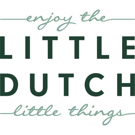 Drewniany zestaw herbaciany Różowy - Little Dutch