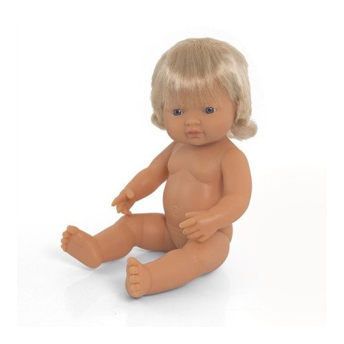 Pachnąca Lalka Dziewczynka Europejka 38cm - Miniland Doll