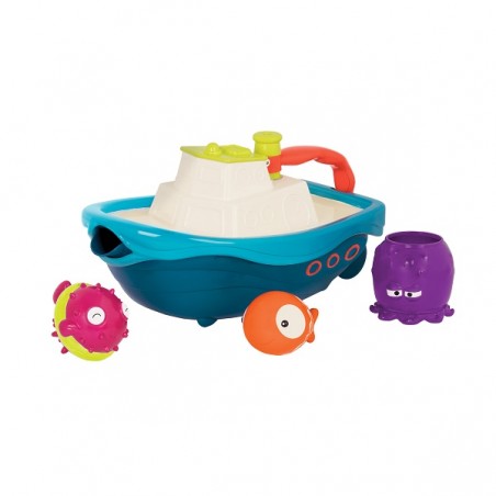 B.toys - zestaw do kąpieli łódka z akcesoriami Off the Hook