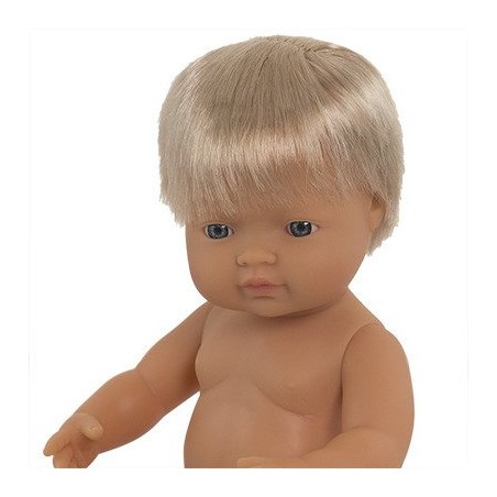 Pachnąca Lalka Chłopiec Europejczyk 38cm - Miniland Doll
