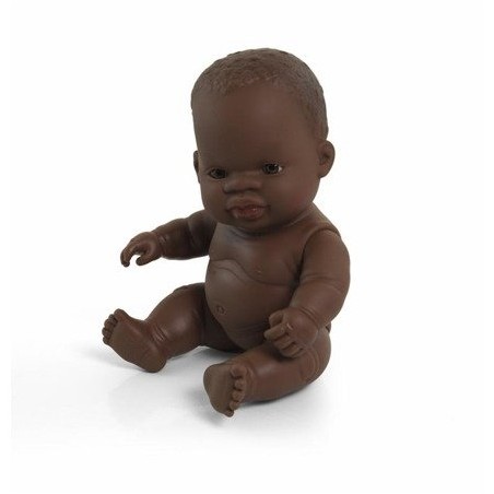 Pachnąca Lalka Dziewczynka Afrykanka 21cm - Miniland Doll