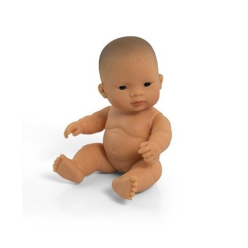 Pachnąca Lalka Bobas Dziewczynka Azjatka 21 cm - Miniland Doll