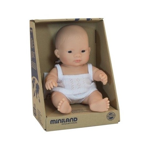 Pachnąca Lalka Bobas Dziewczynka Azjatka 21 cm - Miniland Doll