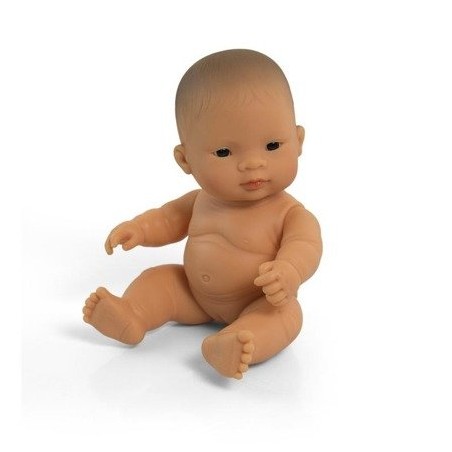 Pachnąca Lalka Bobas chłopiec Azjatycki 21 cm - Miniland Doll