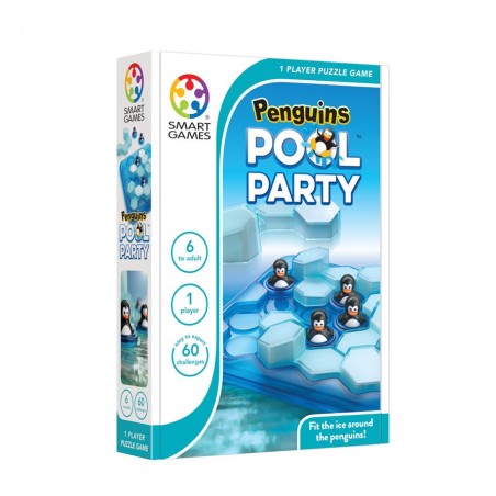Gra Planszowa Penguins Pool Party 6+ Pingwiny - Smart Games