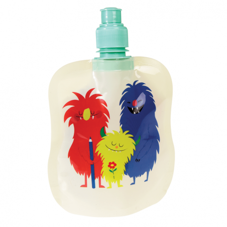 Rex London - zwijany bidon na wodę 200ml MONSTERS