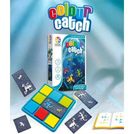 Gra Planszowa Colour Catch 7+ dopasuj kolory - Smart Games