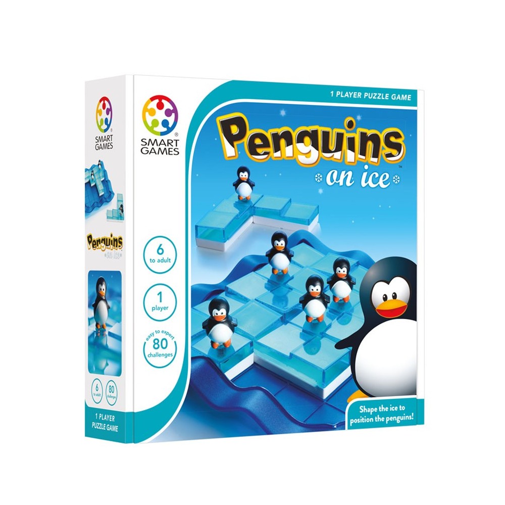 Gra Planszowa Penguins On Ice 6+ Pingwiny - Smart Games