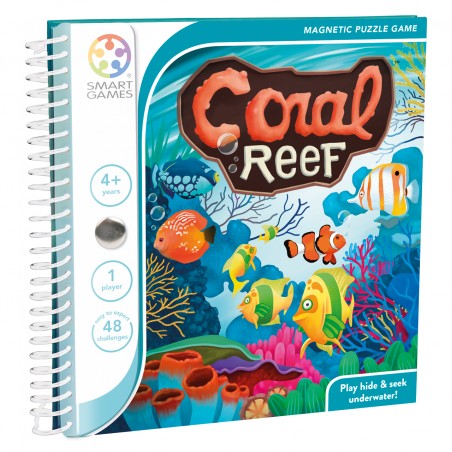 Gra Planszowa Magnetyczna Coral Reef 4+ rafa kolarowa - SmartGames