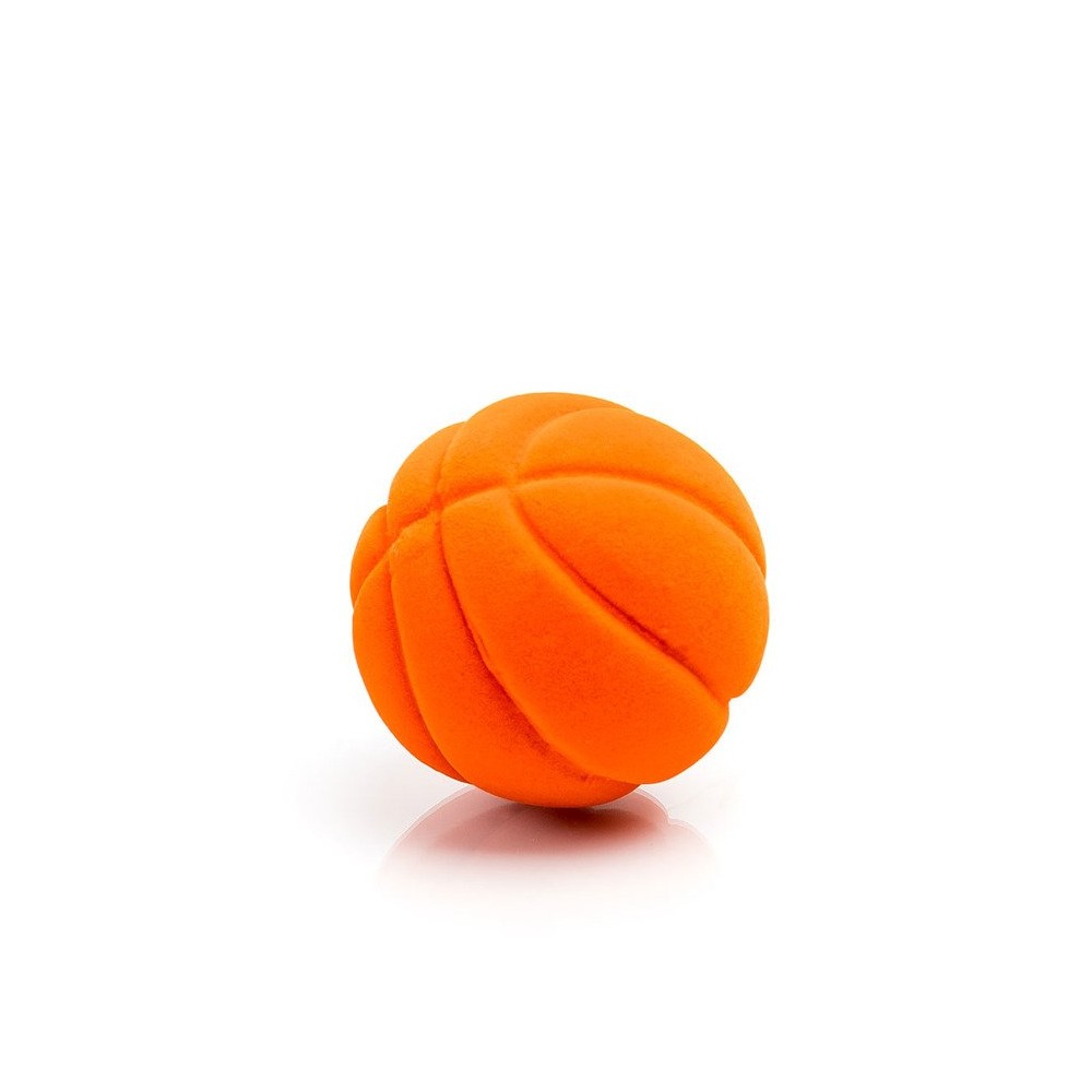 Piłka sensoryczna jak do koszykówki pomarańczowa 5 cm - Rubbabu