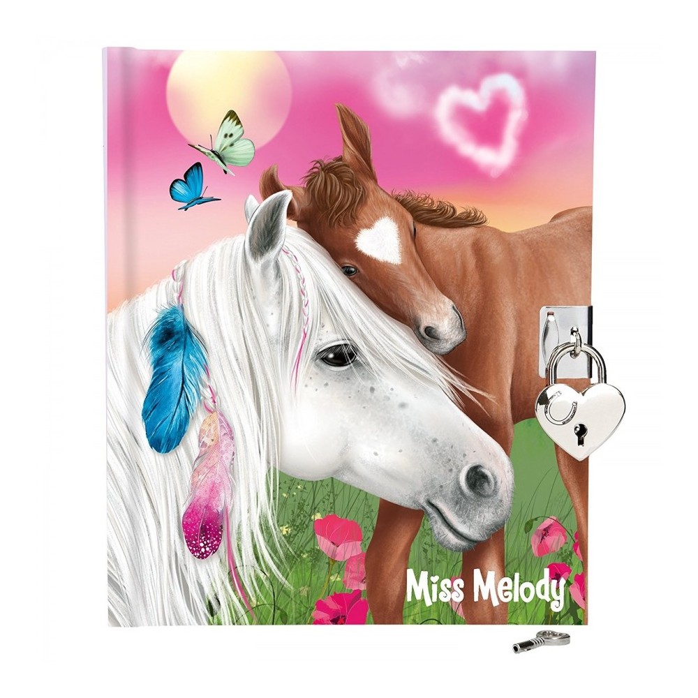 Pamiętnik na Kłódkę Konie - Miss Melody
