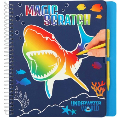 Duże zdrapywanki podwodny świat Magic Scratch - Top Model