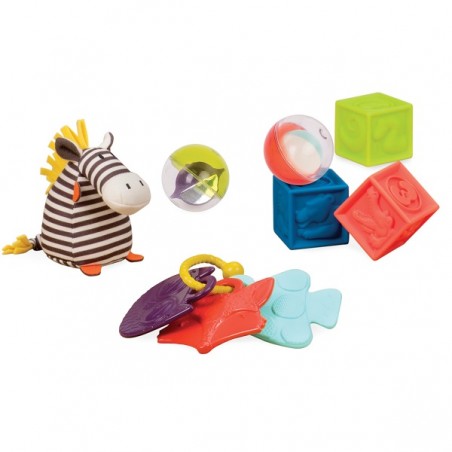 B.toys - zestaw prezentowy dla niemowląt Wee B. Ready