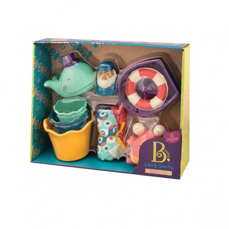 B.toys - zestaw prezentowy dla niemowląt Wee B. Splashy