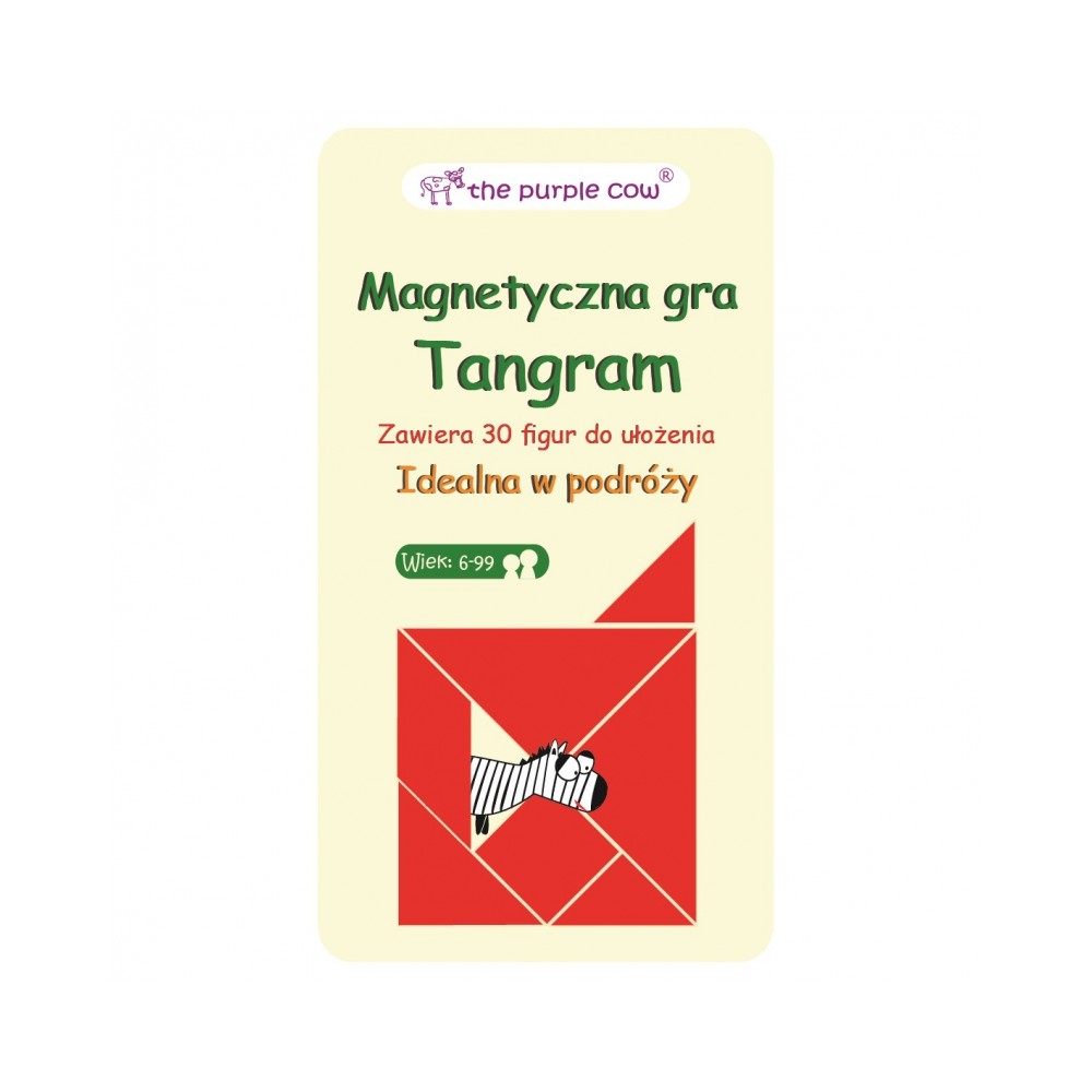 Gra magnetyczna Tangram - The Purple Cow