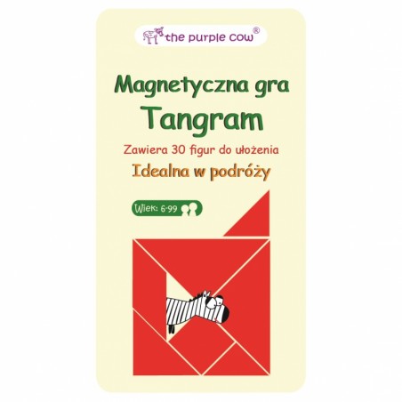 Gra magnetyczna Tangram - The Purple Cow