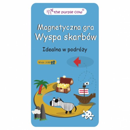 Gra magnetyczna Wyspa Skarbów - The Purple Cow