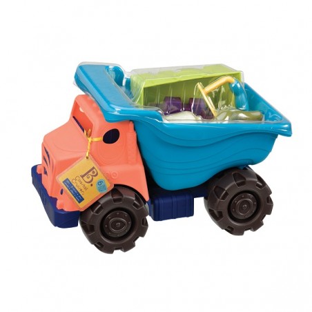 B.toys - ciężarówka wywrotka z akcesoriami do zabawy w piasku Sand Truck