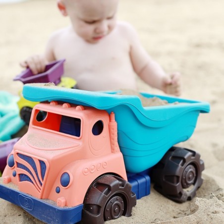 B.toys - ciężarówka wywrotka z akcesoriami do zabawy w piasku Sand Truck