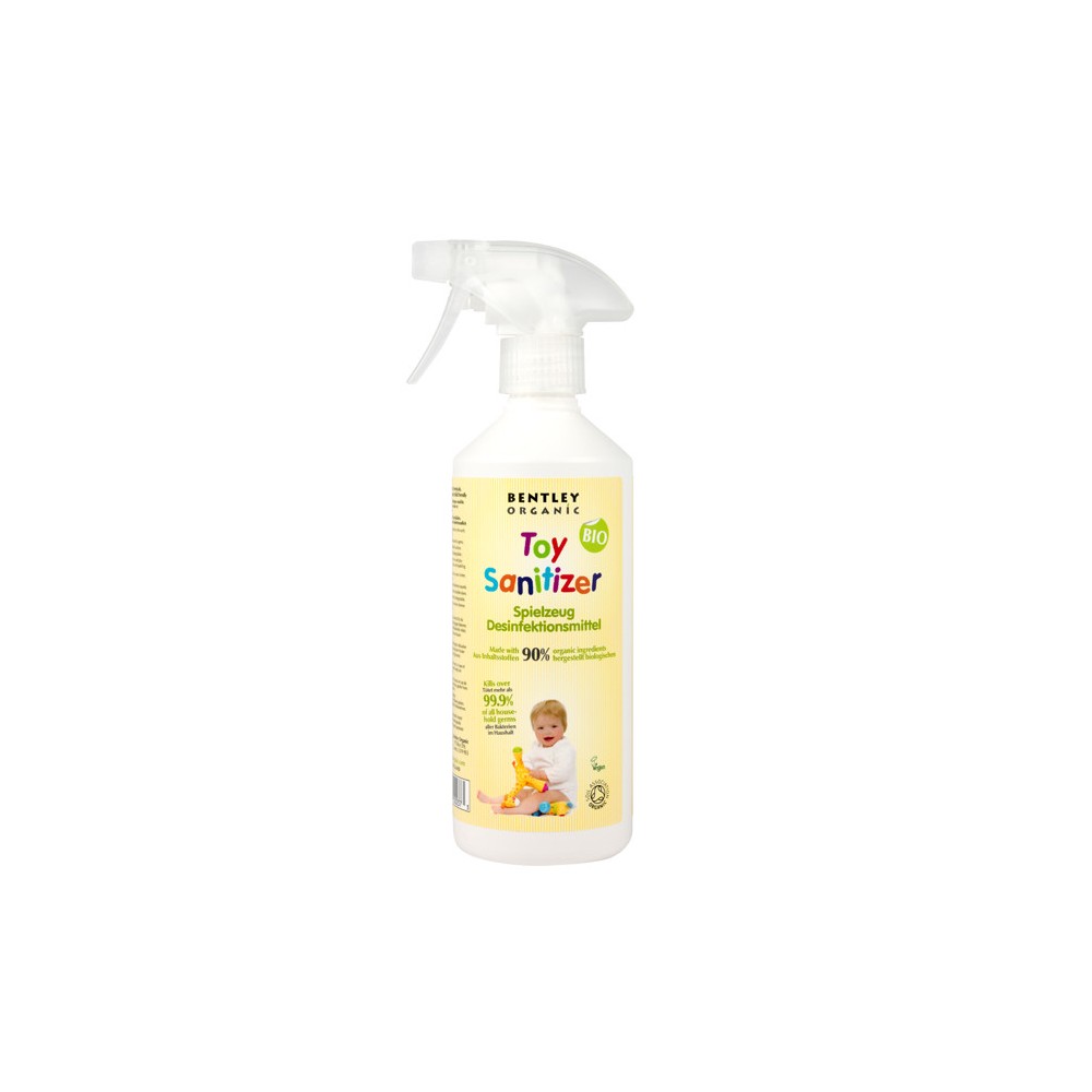 Dziecięcy Spray Dezynfekujący do Mycia Zabawek 500ml - Bentley Organic