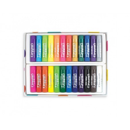Farba w Kredce 24 szt Chunkies Paint Sticks - Ooly