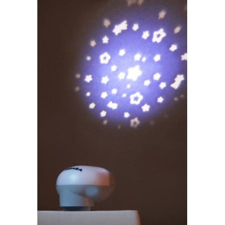 Lampka nocna LED, projektor gwiazd, czujnik płaczu i ruchu Pixie Star Mineral - Beaba