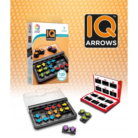 Układanka logiczna dla dzieci 7+ IQ Arrows - Smart Games