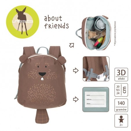 Plecak mini About Friends Bóbr - Lassig