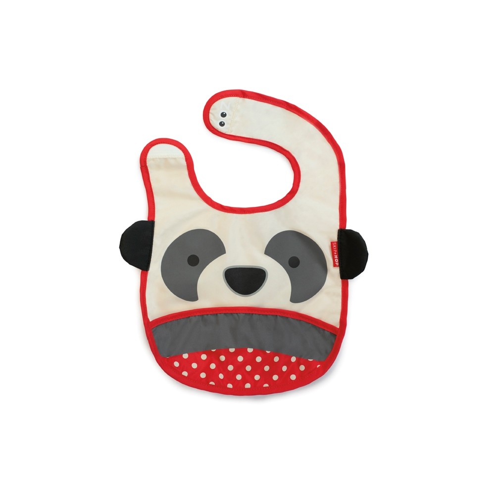 Śliniak z kieszonką Zoo Panda - Skip Hop