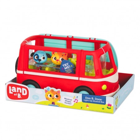 Muzyczny autobus sorter Doo B. Doos - b.toys
