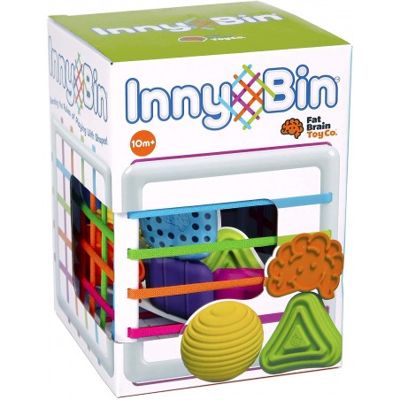 Elastyczna kostka sorter z gumkami InnyBin - Fat Brain Toys