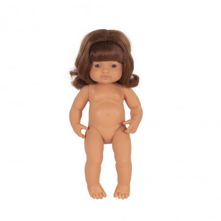 Pachnąca Lalka Dziewczynka Europejka Rude włosy 38cm - Miniland Doll