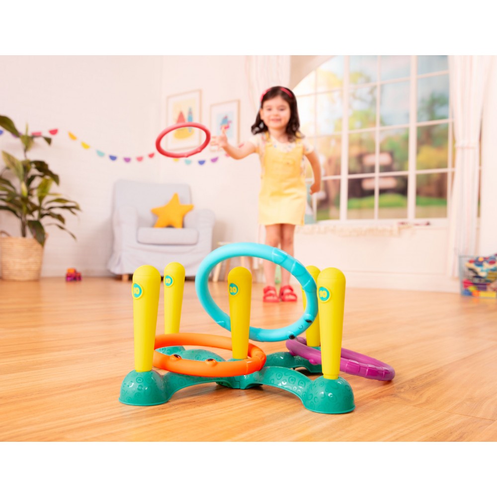 Gra rzucanie obręczy Sling-a-Ring Toss - B.toys