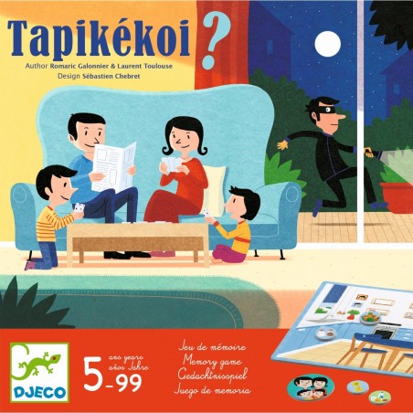 Gra pamięciowa Tapikekoi - Djeco