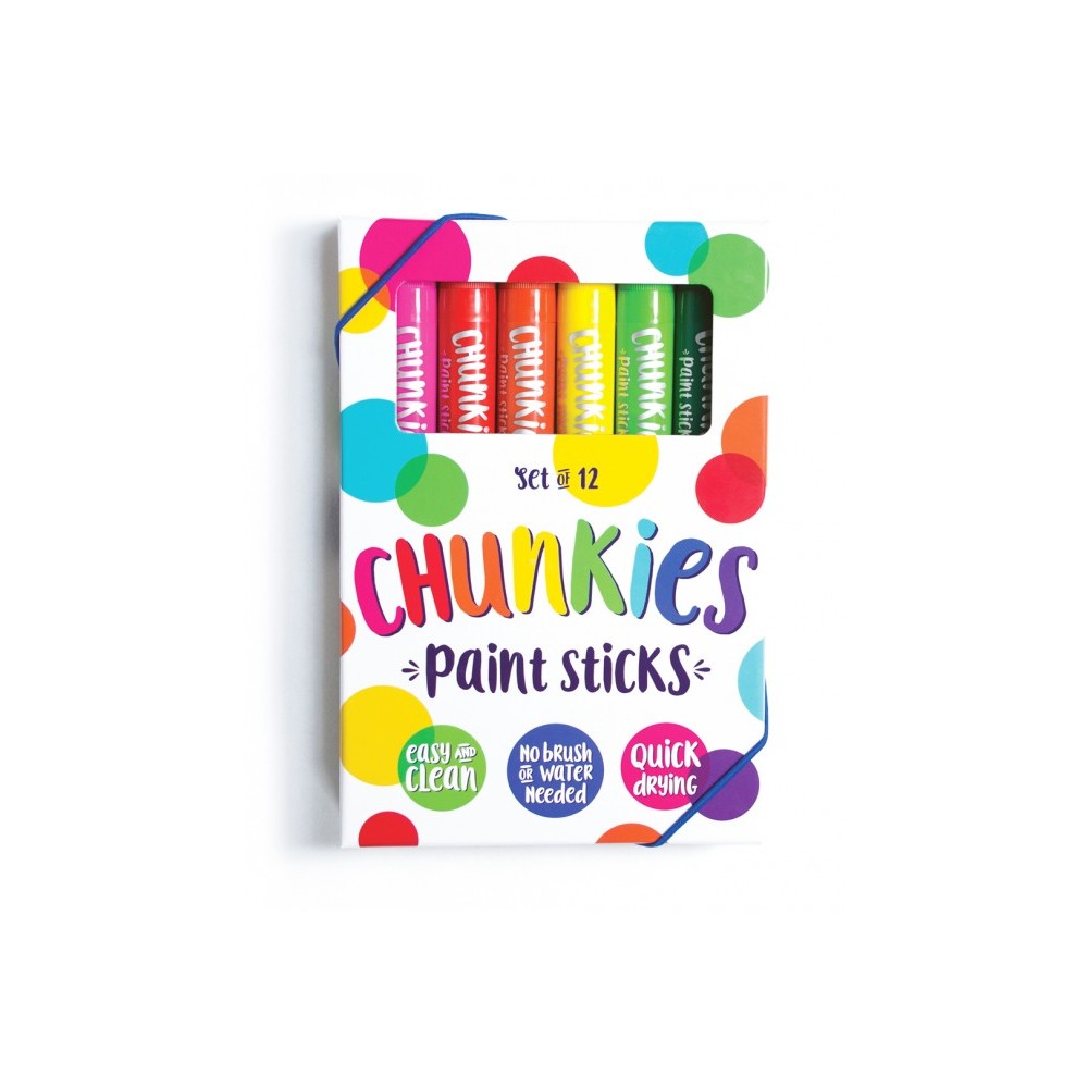 Farba w Kredce 12 szt Chunkies Paint Sticks - Ooly