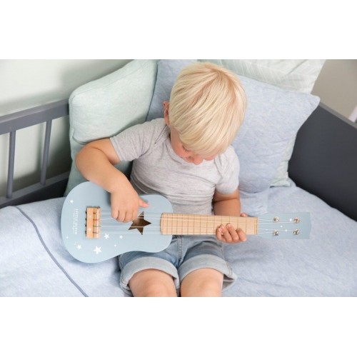 Gitara Dla Dzieci 4 struny błękitna - Little Dutch