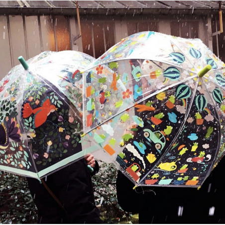 Parasolka transparentna Żabki - Djeco