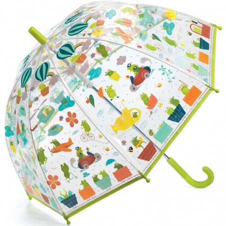 Parasolka transparentna Żabki - Djeco