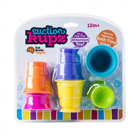 Kubeczki Przyssawki Suction Kupz - Fat Brain Toys