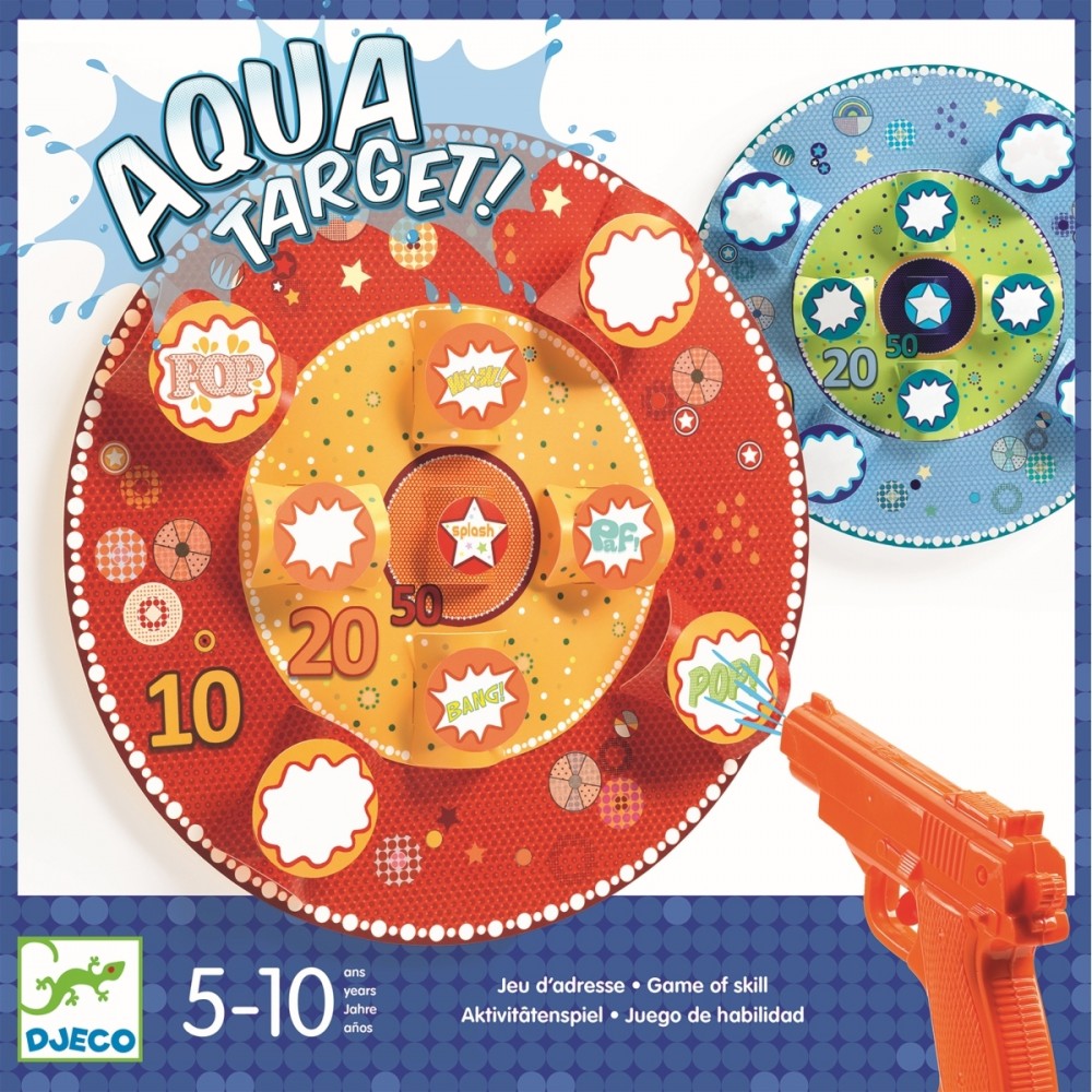 Gra zręcznościowa do celu Aqua Target - Djeco