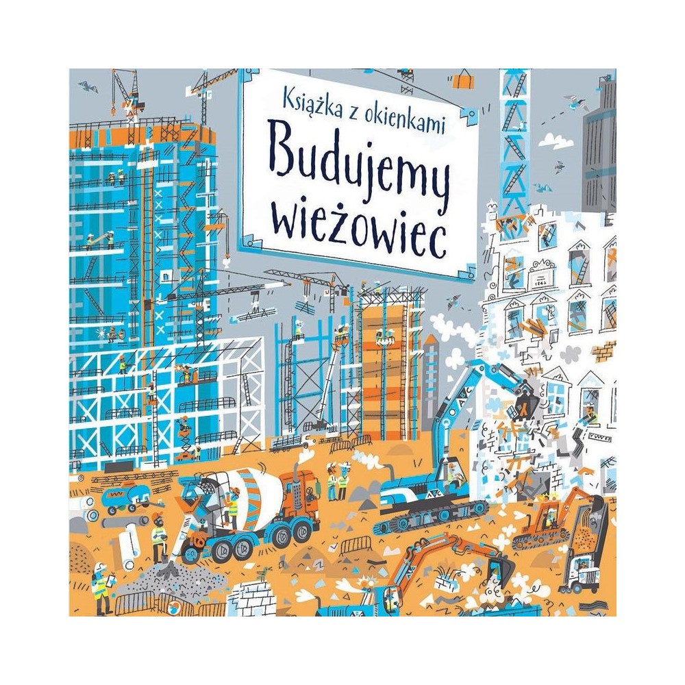 Budujemy wieżowiec Książka z okienkami