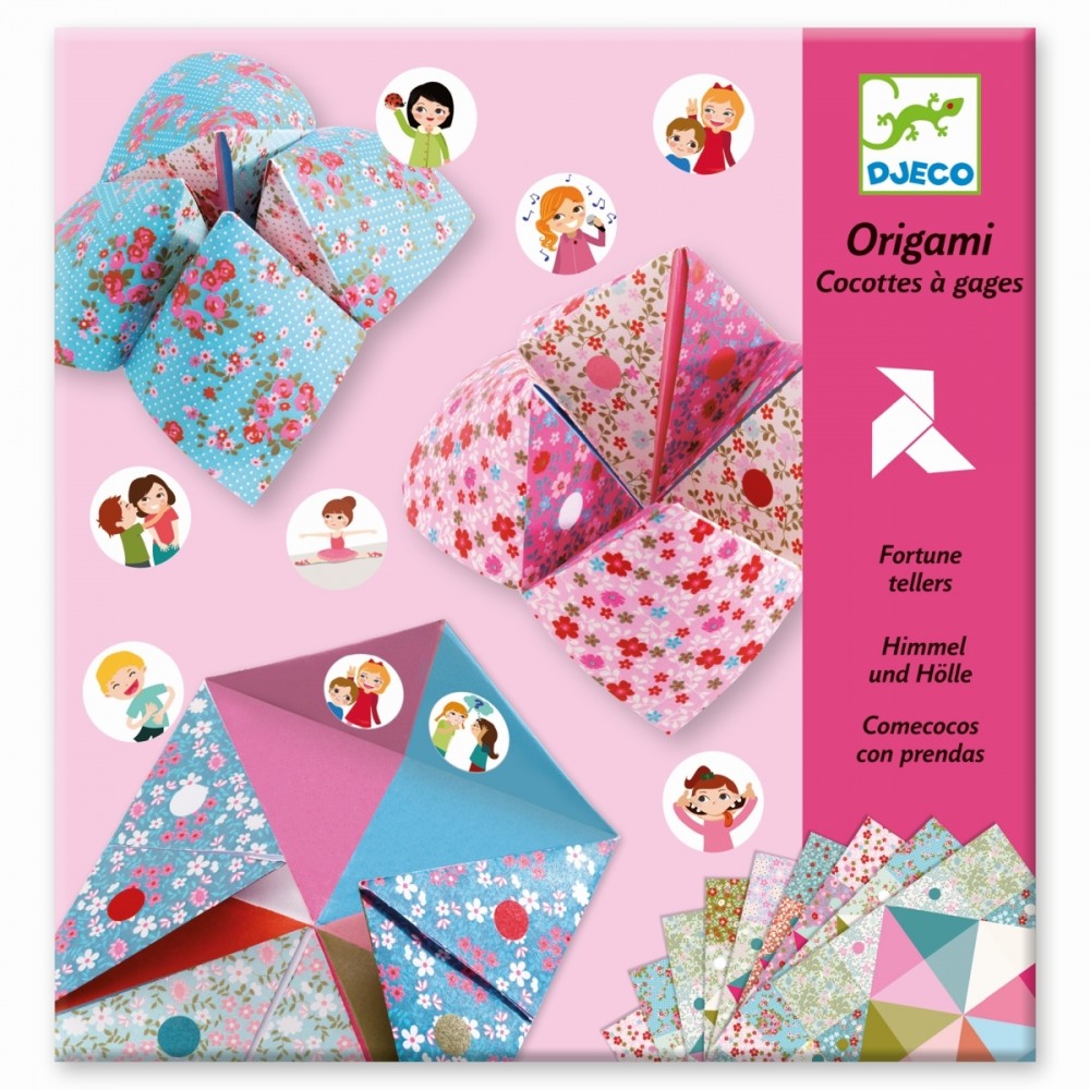 Origami Kwiaty Piekło-Niebo - Djeco