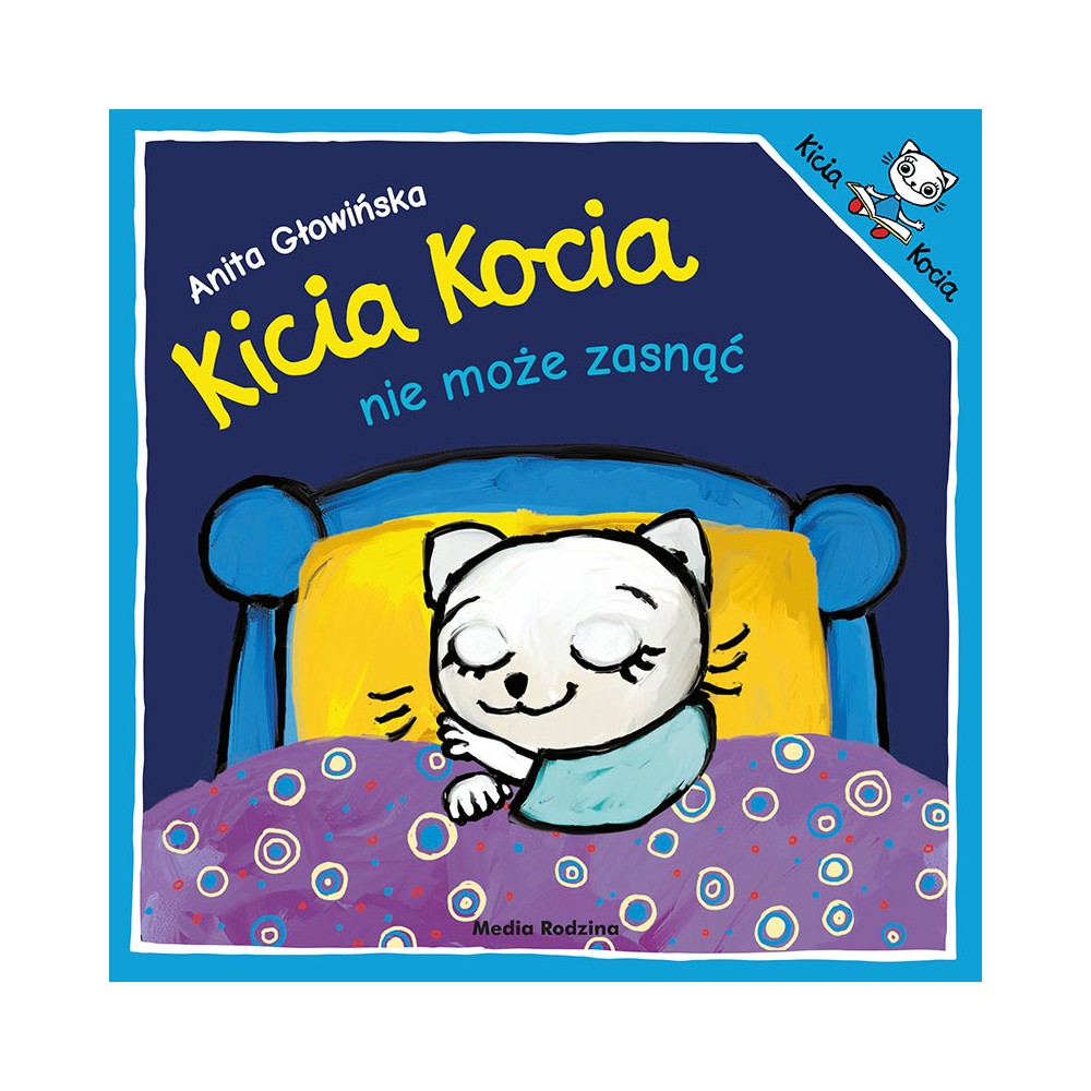 Kicia Kocia nie może zasnąć - Książeczka dla dzieci