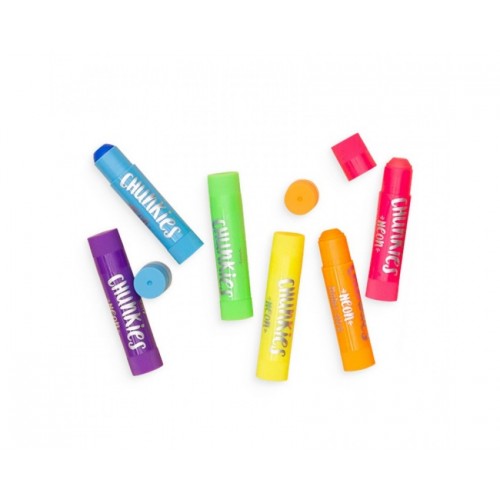 Neonowe Farby w Kredce 6 szt Chunkies Paint Sticks - Ooly