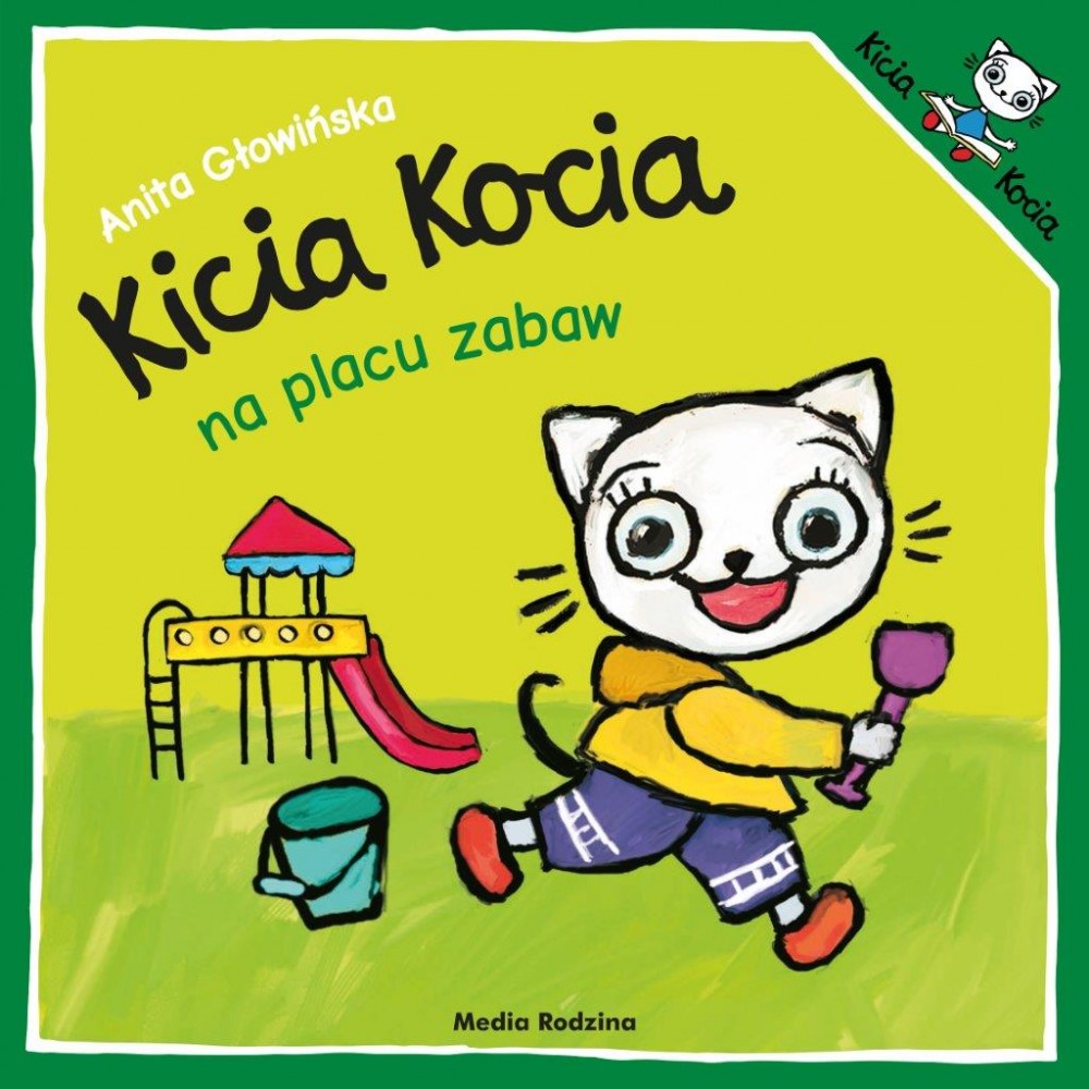 Kicia Kocia na placu zabaw - Książeczka dla dzieci